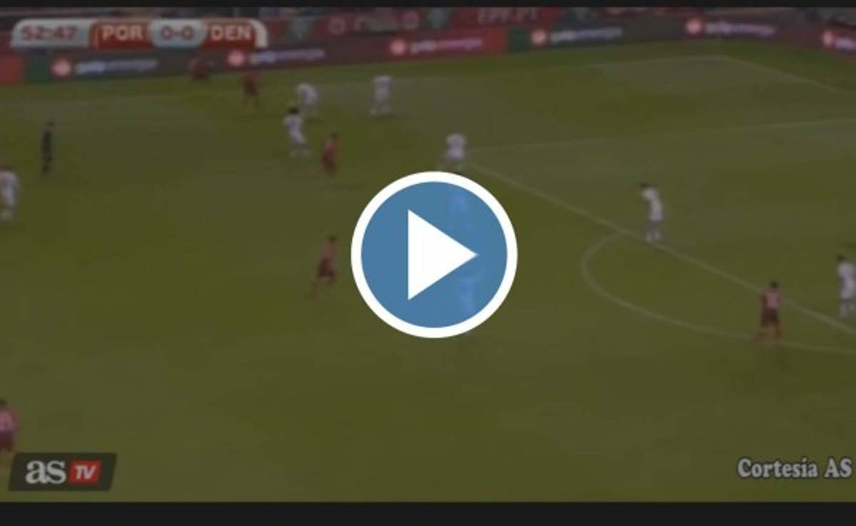 VIDEO: Los dos taquitos espectaculares de Cristiano Ronaldo ante Dinamarca