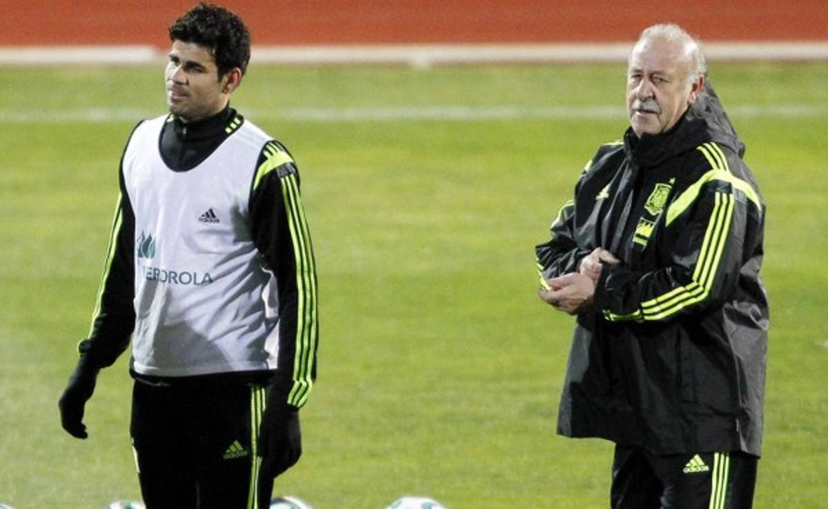 Del Bosque no convoca a Diego Costa para juegos ante Bielorrusia y Alemania