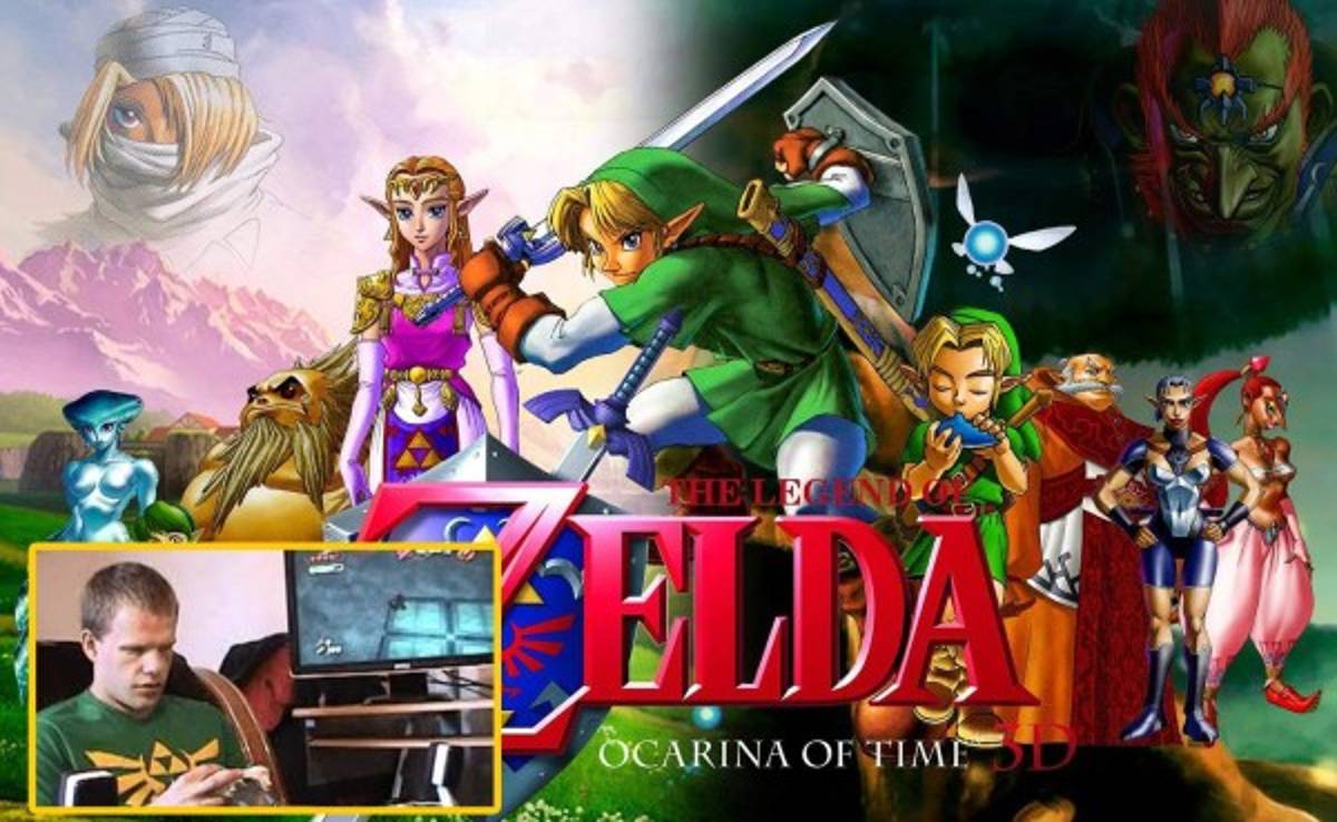 Terry Garret, el hombre ciego que pasó Zelda, La Ocarina del Tiempo