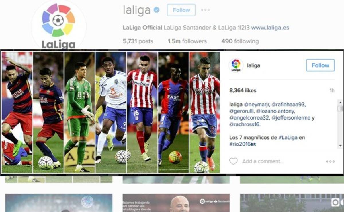 Liga de España pone a Choco Lozano entre los 'siete magníficos' a seguir en Río de Janeiro