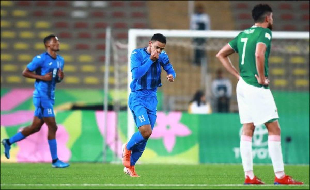 El uno a uno de Honduras: Primer tiempo de ilusión, segundo de realidad futbolística