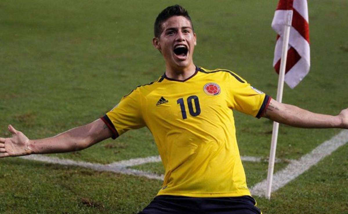 James Rodríguez, personaje del año en Colombia