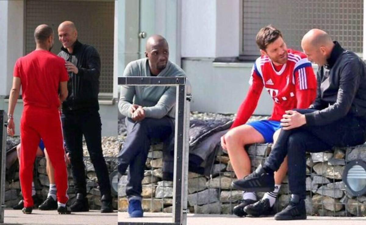 Zidane está en Múnich para observar entrenamientos de Pep Guardiola