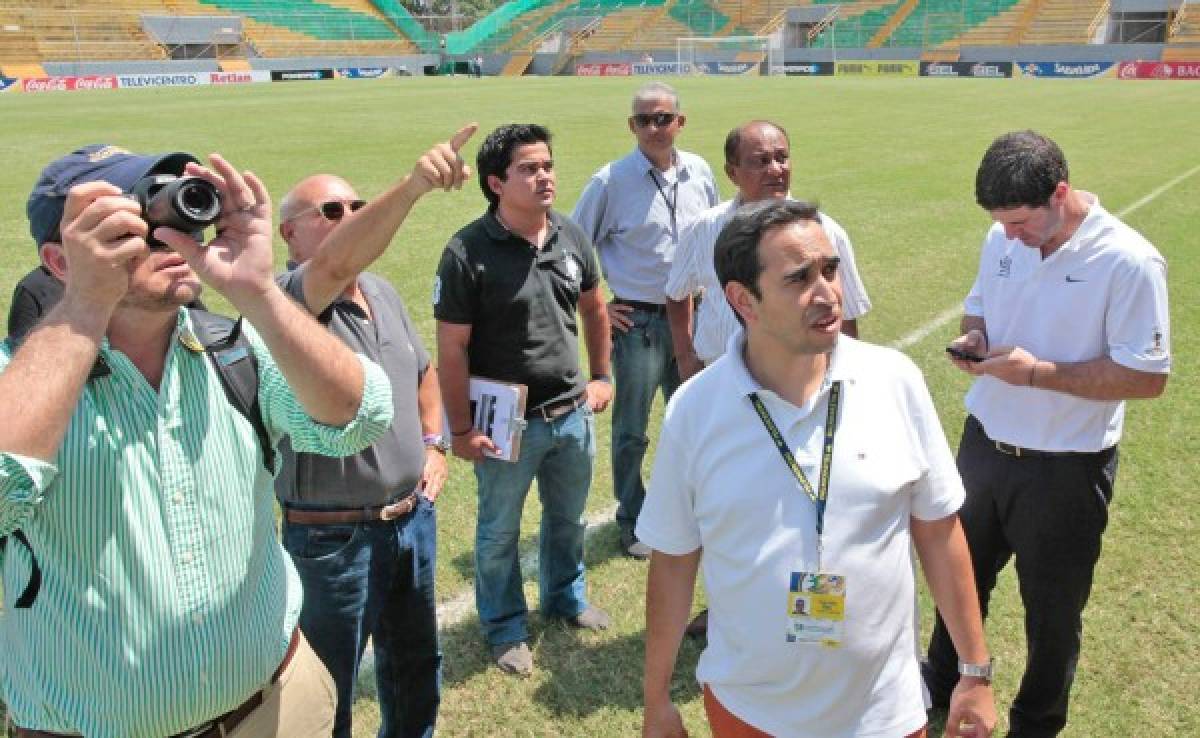 Inspectores de la Concacaf visitaron el Morazán y el Olímpico