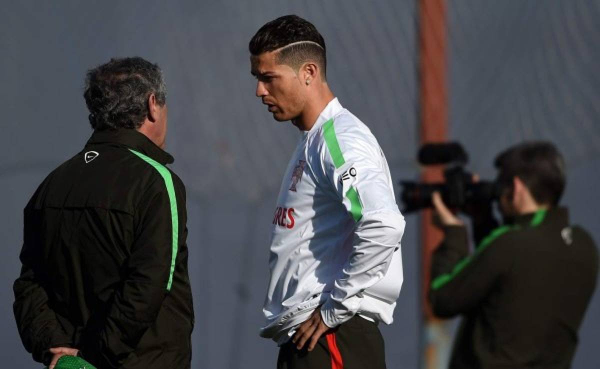 Fernando Santos dice que Ronaldo está al 100% y muy motivado para la Eurocopa
