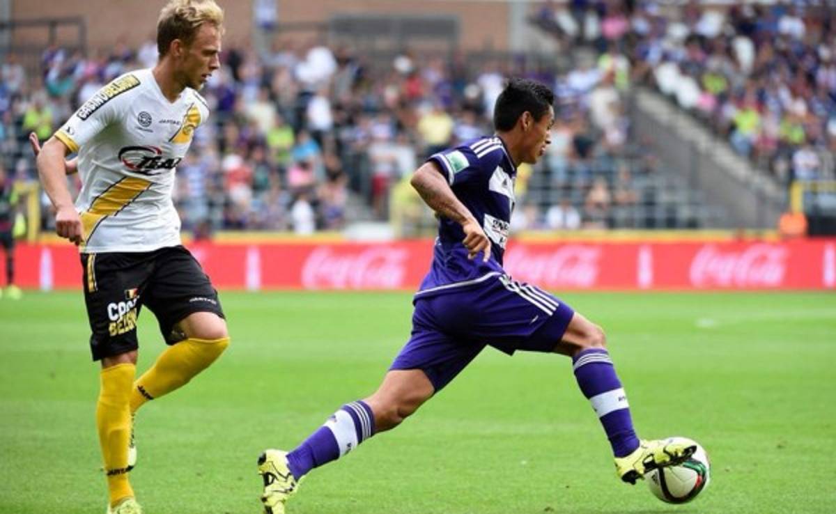 Anderlecht, con Najar como titular, gana in extremis al Lokeren