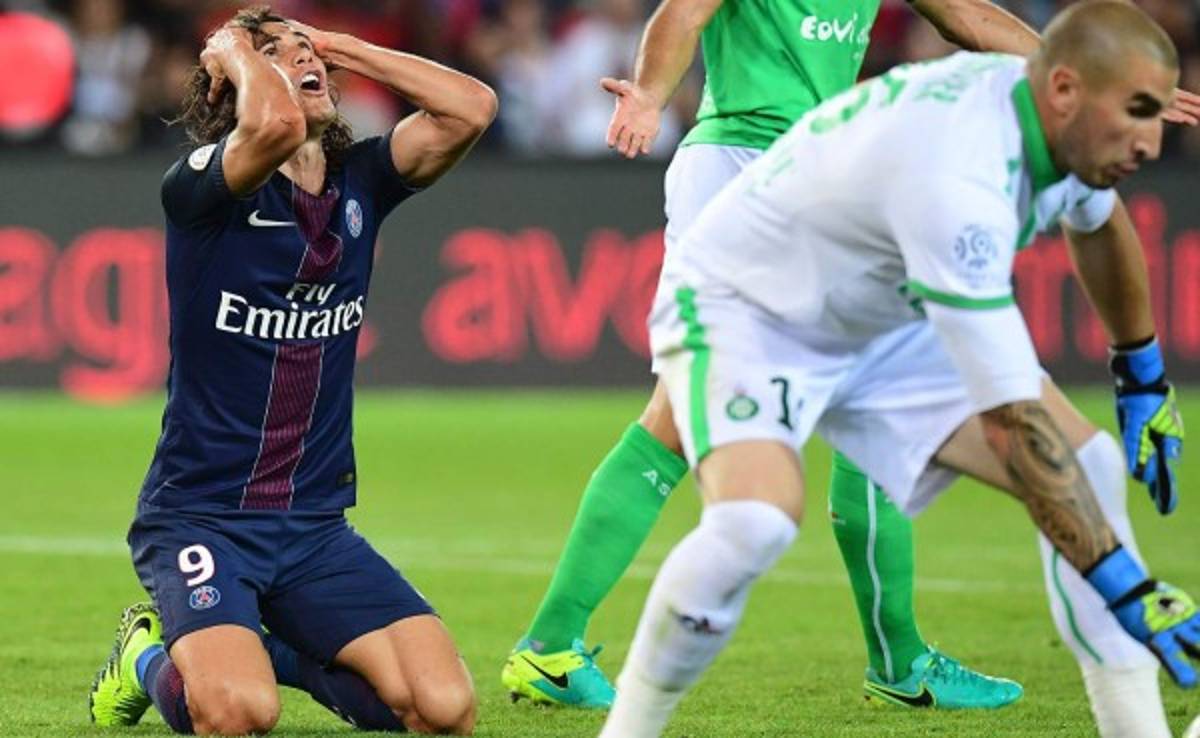 El PSG cede un empate ante el Saint Etienne en el tiempo añadido