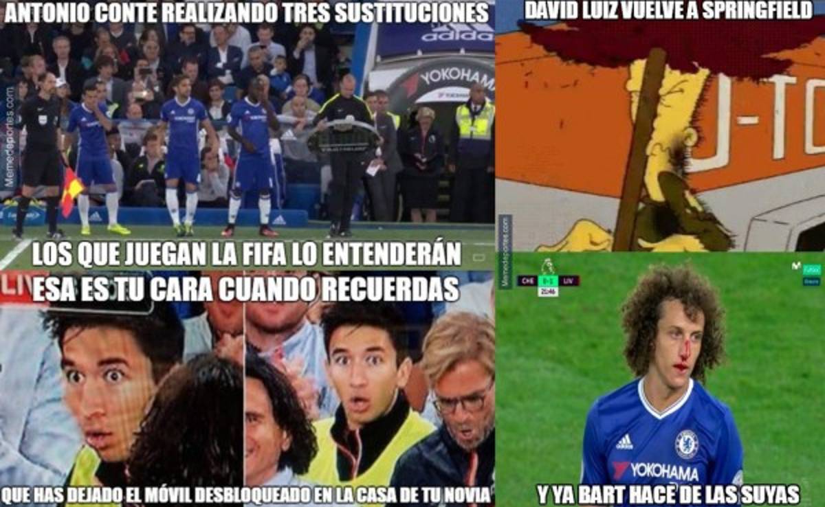 Los mejores memes que dejó la derrota del Chelsea ante el Liverpool