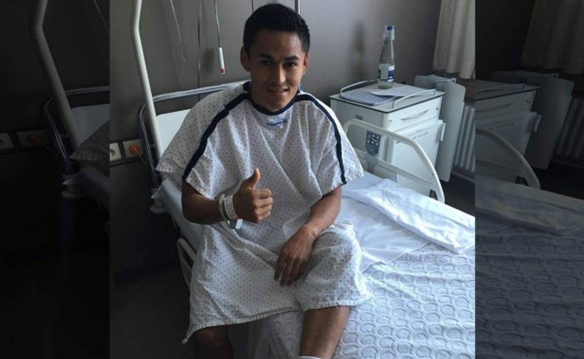 El hondureño Andy Najar es operado con éxito en Bélgica
