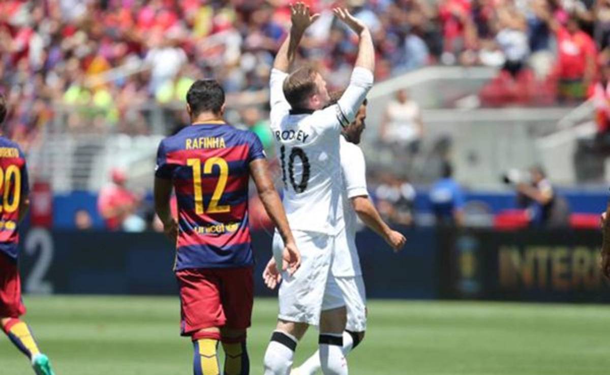 Manchester United se impuso al Barcelona en Estados Unidos