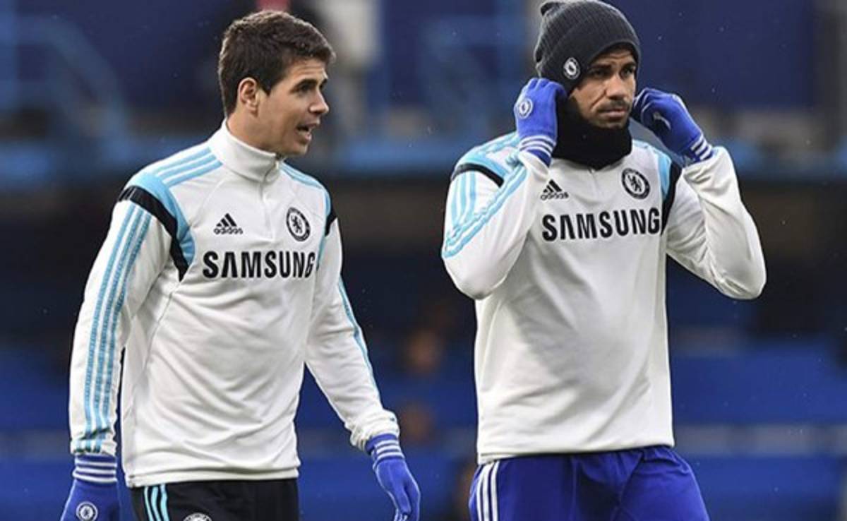 Oscar niega una pelea con Diego Costa y afirma que son 'mejores amigos'