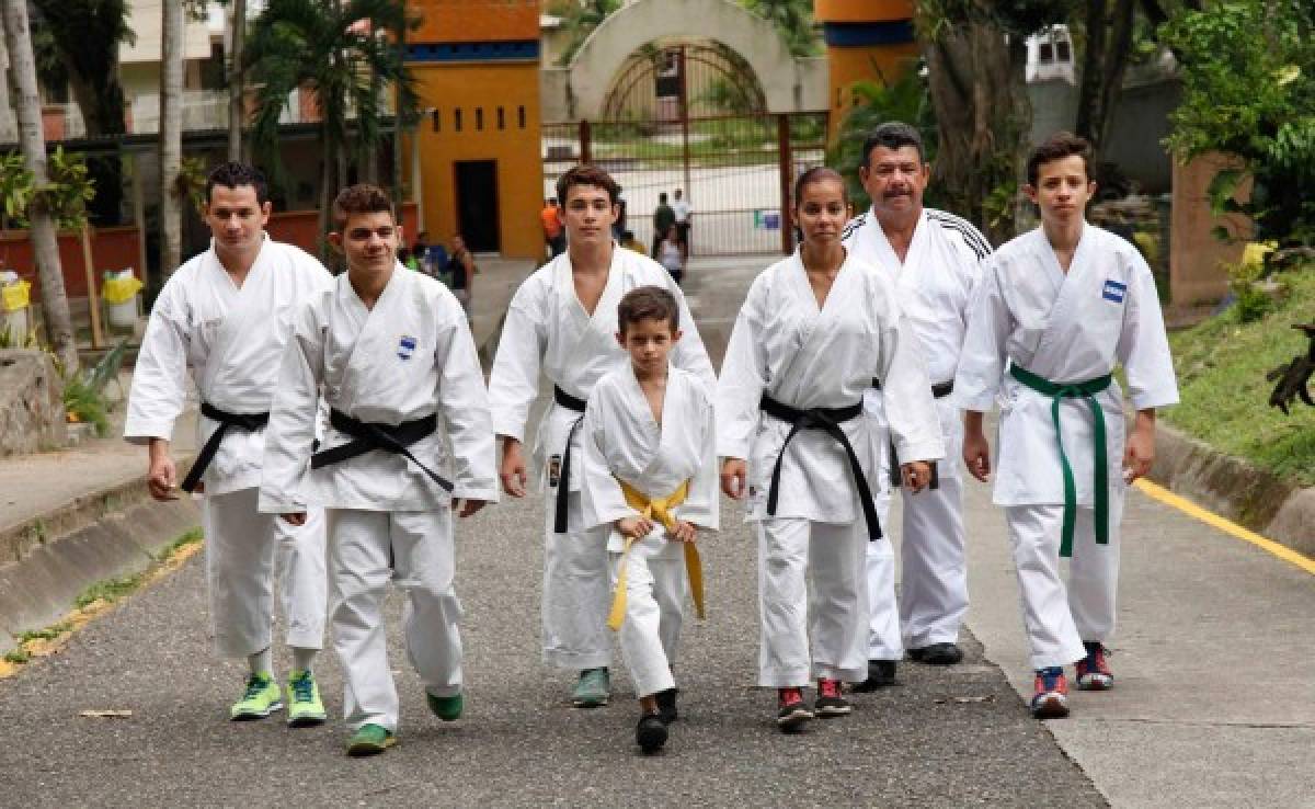 FOTOS: familia Armijo, el karate corre por su sangre