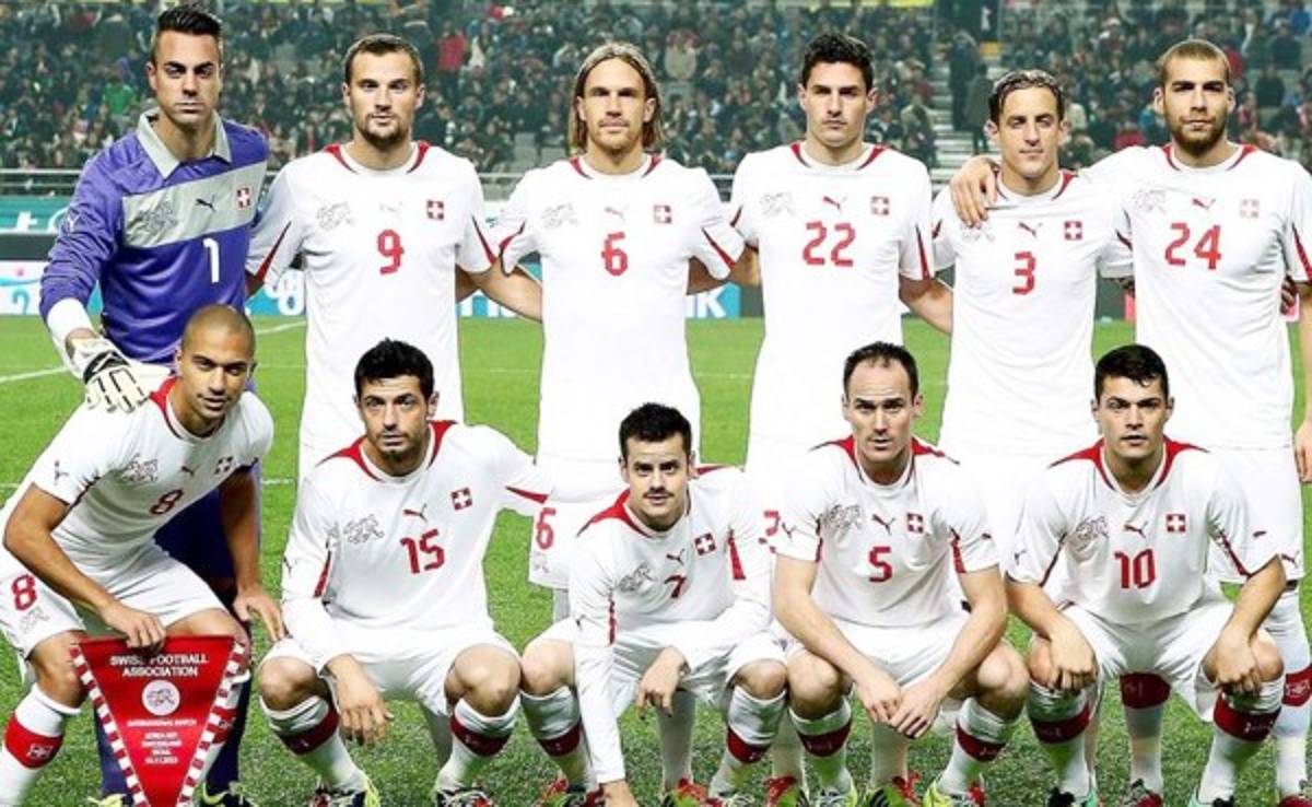 Suiza brindó la lista de convocados para Brasil