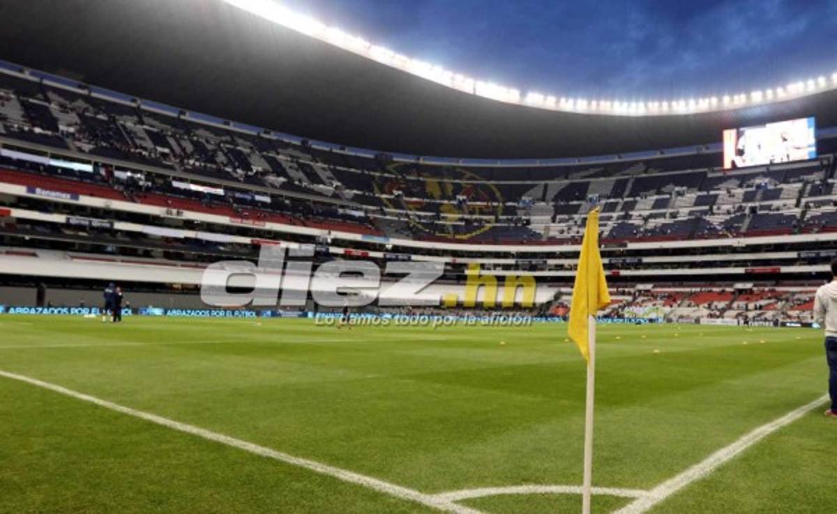 Afición mexicana da la espalda y no llena el estadio Azteca