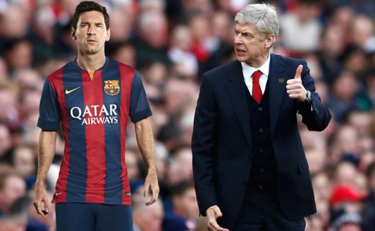 Wenger: 'Messi podría haber jugado en el Arsenal'