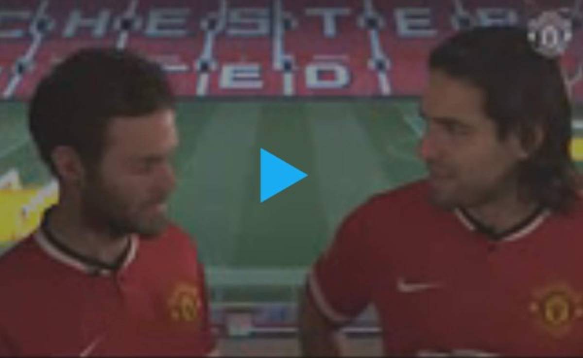 VIDEO: La curiosa entrevista de Juan Mata a Radamel Falcao