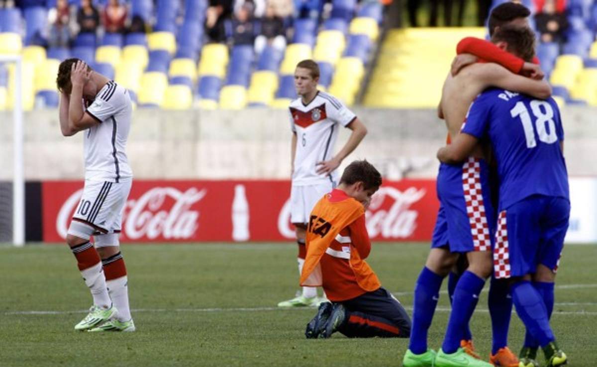 Croacia pasa a cuartos y da el batacazo al eliminar a Alemania del Mundial Sub-17
