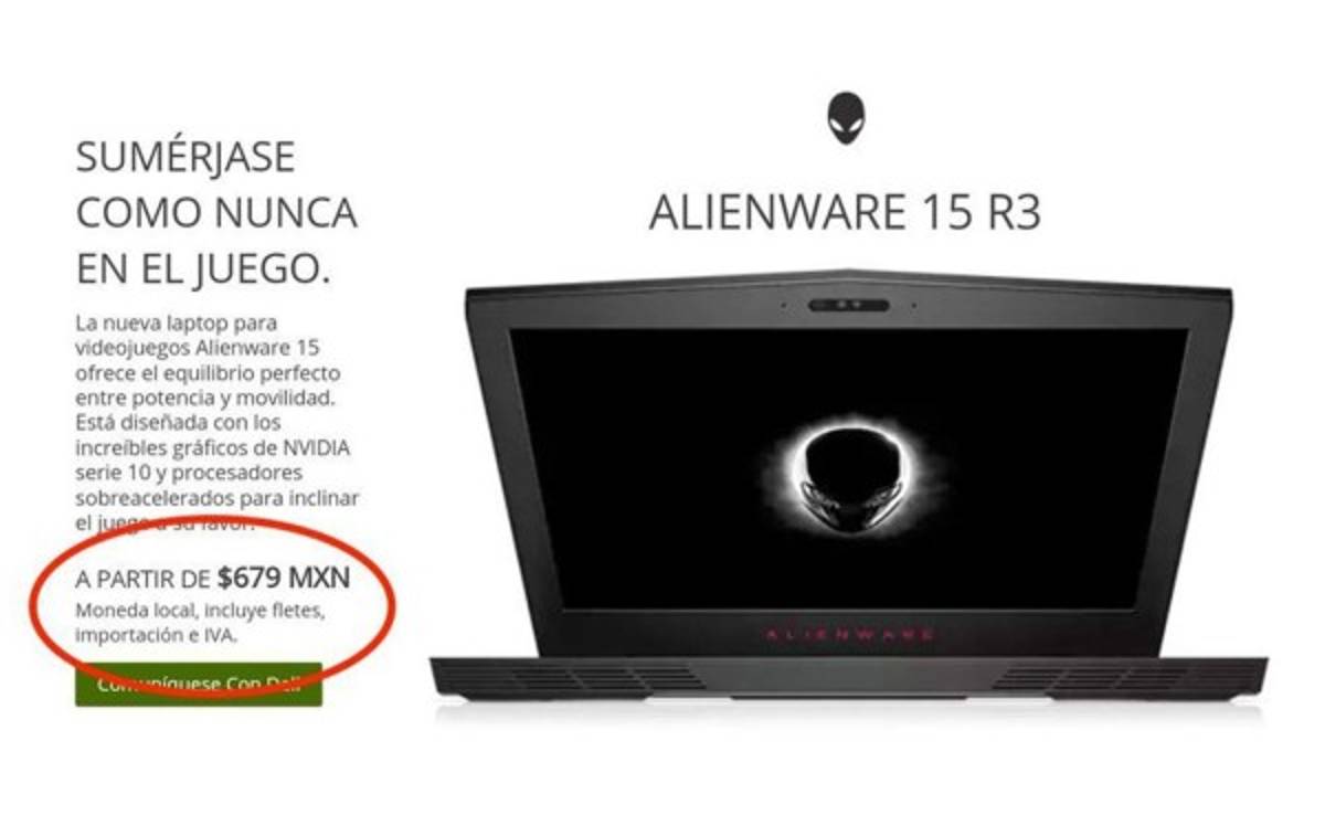 Error de DELL provoca que prácticamente regale computadoras a mexicanos