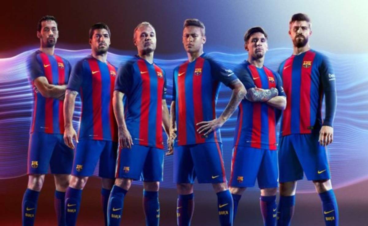 Se filtran imágenes de la nueva camisa del Barcelona para la temporada 2016-17