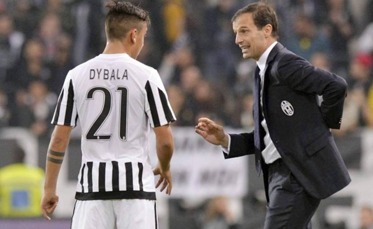 Massimiliano Allegri: 'Después de Messi y Cristiano está Dybala'