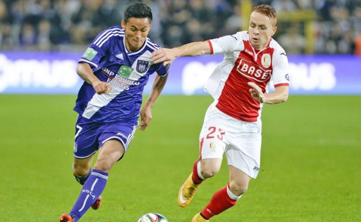 Andy Najar anota en goleada del Anderlecht ante Kortrijk en Bélgica