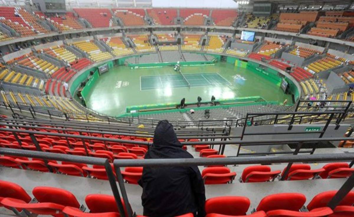 La lluvia hace destrozos en el calendario del tenis olímpico