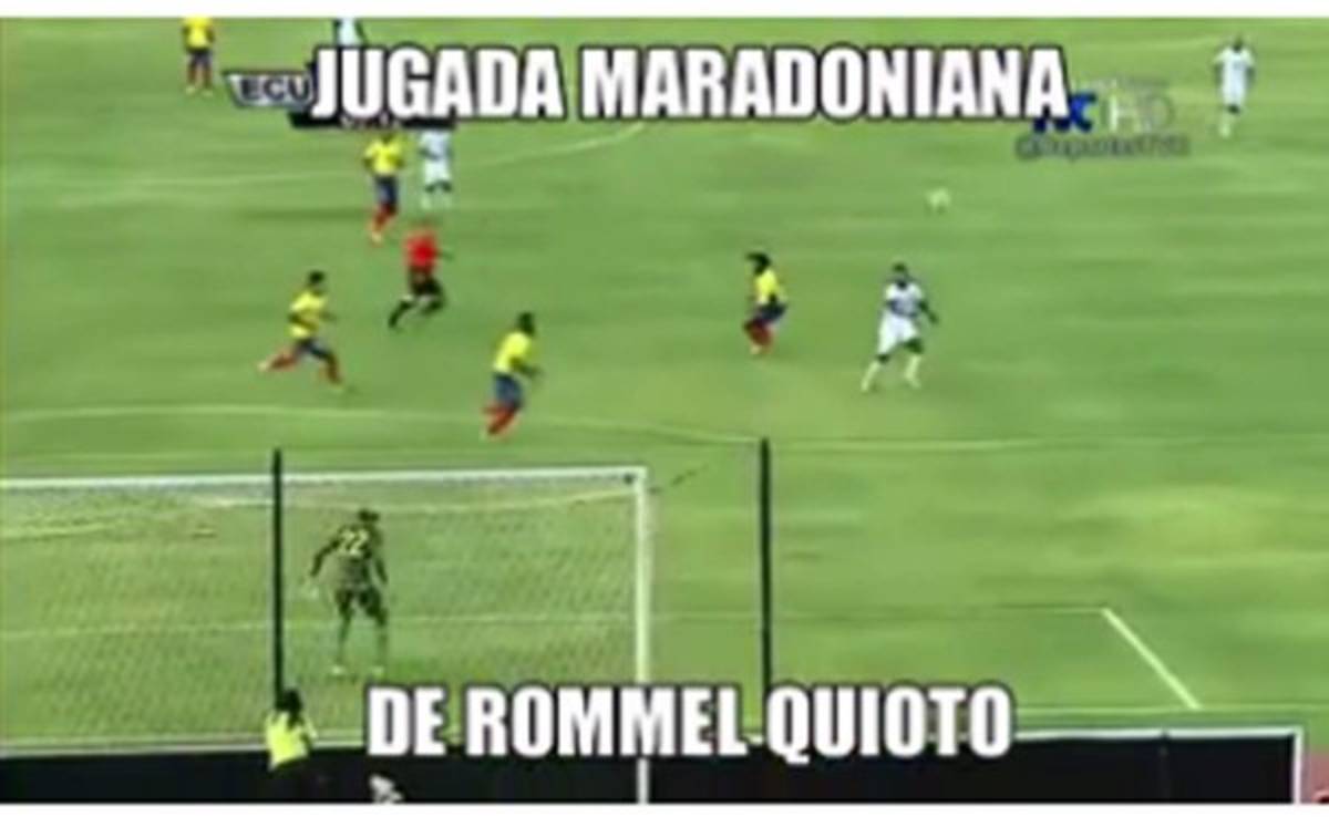 Los memes por la derrota de Honduras ante Ecuador