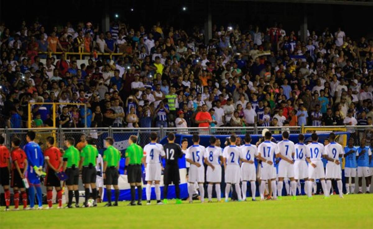 Afición hondureña se volcó en apoyo a Sub-17 ante México
