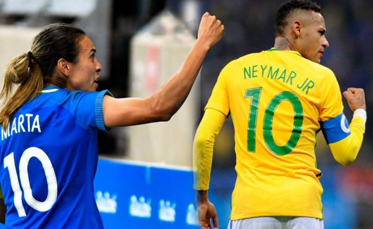 Brasil se rinde ante Marta y dejan a un lado la figura de Neymar