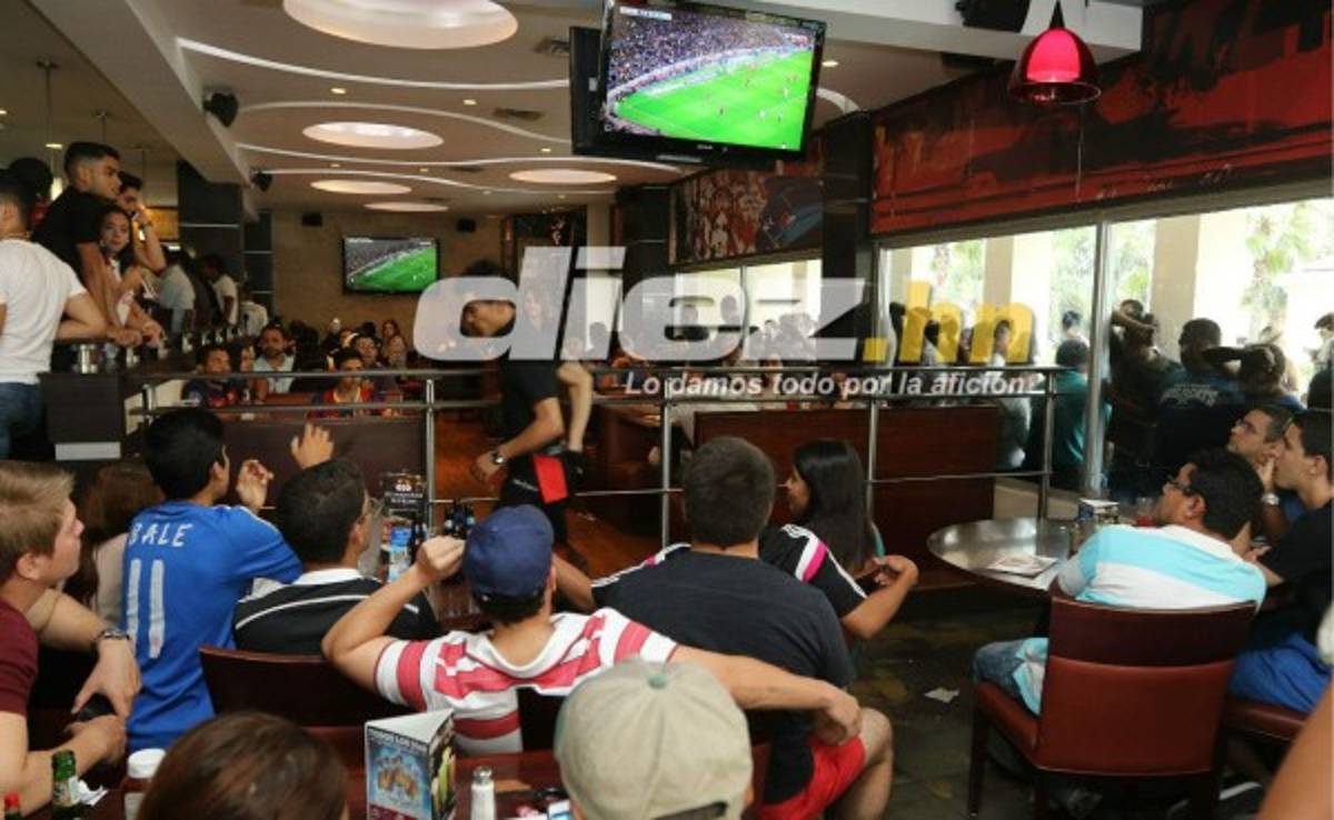 Honduras vivió a lo grande el clásico Barcelona vs Real Madrid