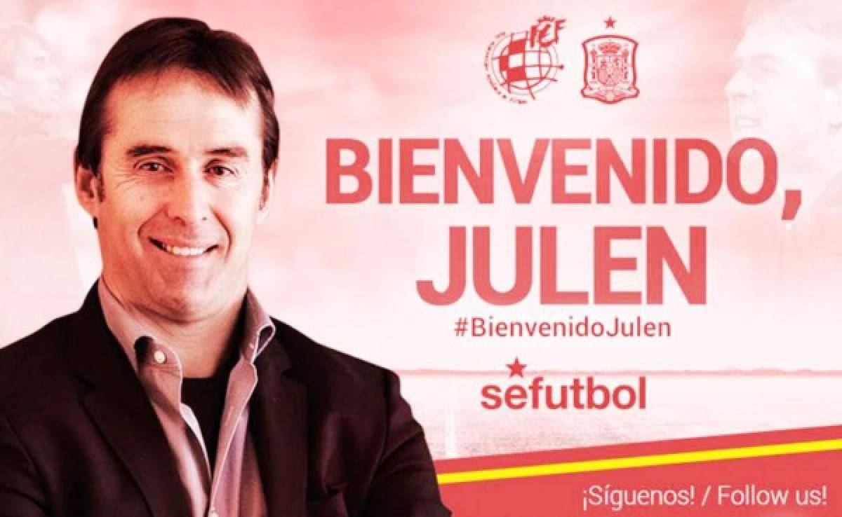 Julen Lopetegui, nuevo entrenador de la selección de España