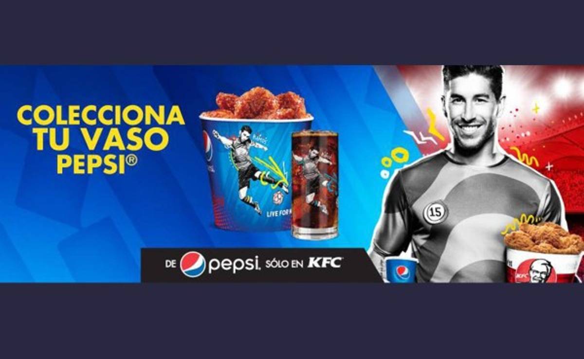 Pepsi y KFC lanzan una promoción para los fanáticos del fútbol