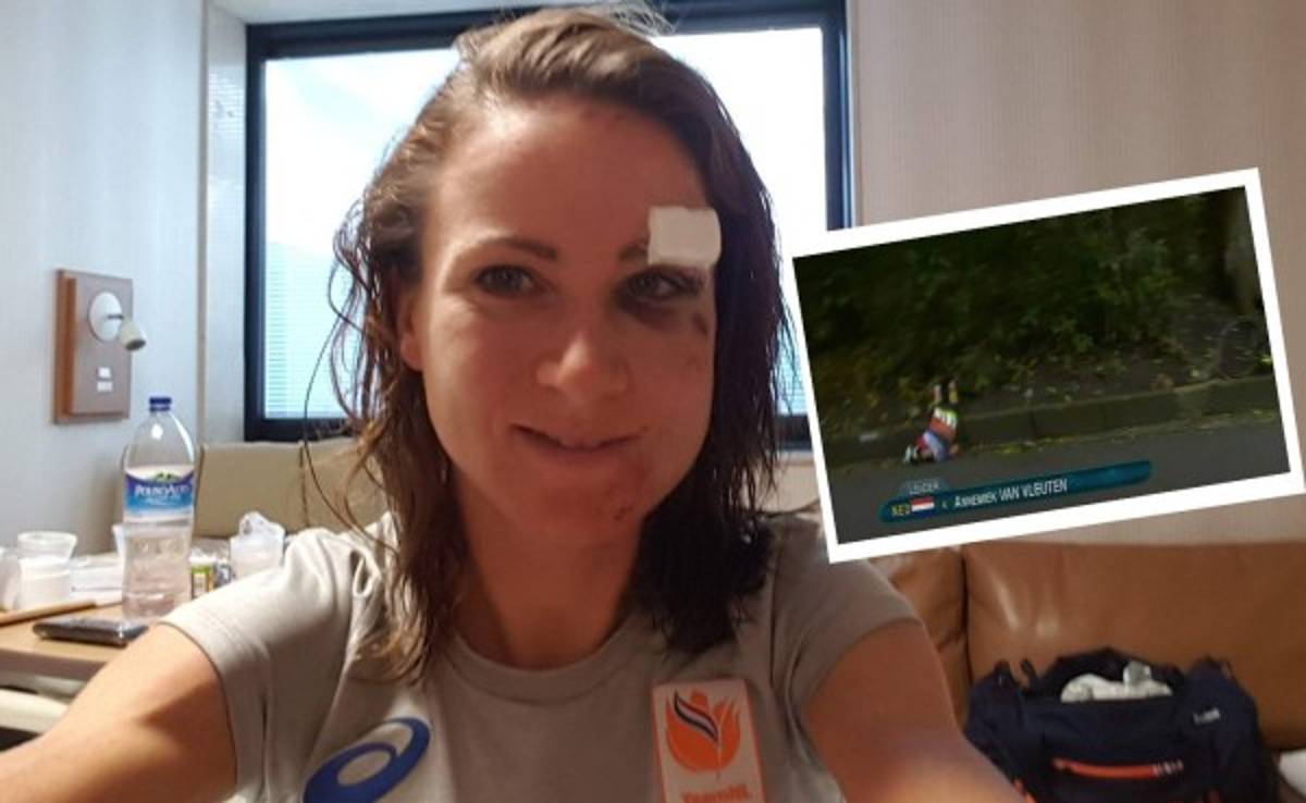 Ciclista holandesa Annemiek Van Vleuten narra el horror que vivió tras dura caída