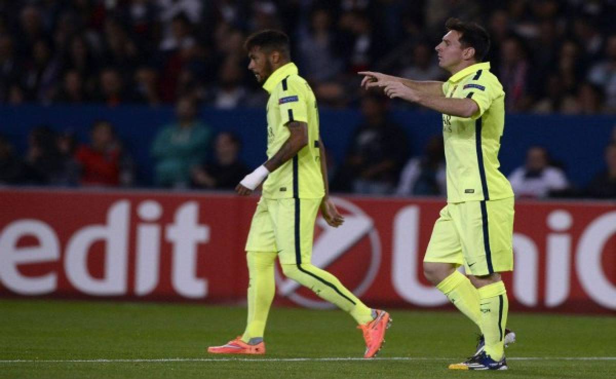 Lionel Messi marcó el gol 500 del Barcelona en Champions