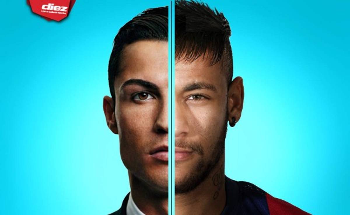 Las 10 diferencias entre Cristiano Ronaldo y Neymar
