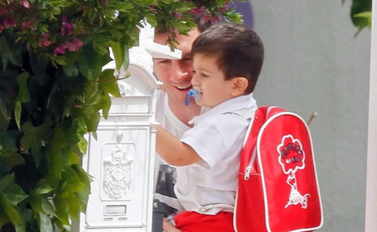 Messi instala sistema de vigilancia en la escuela de su hijo Thiago