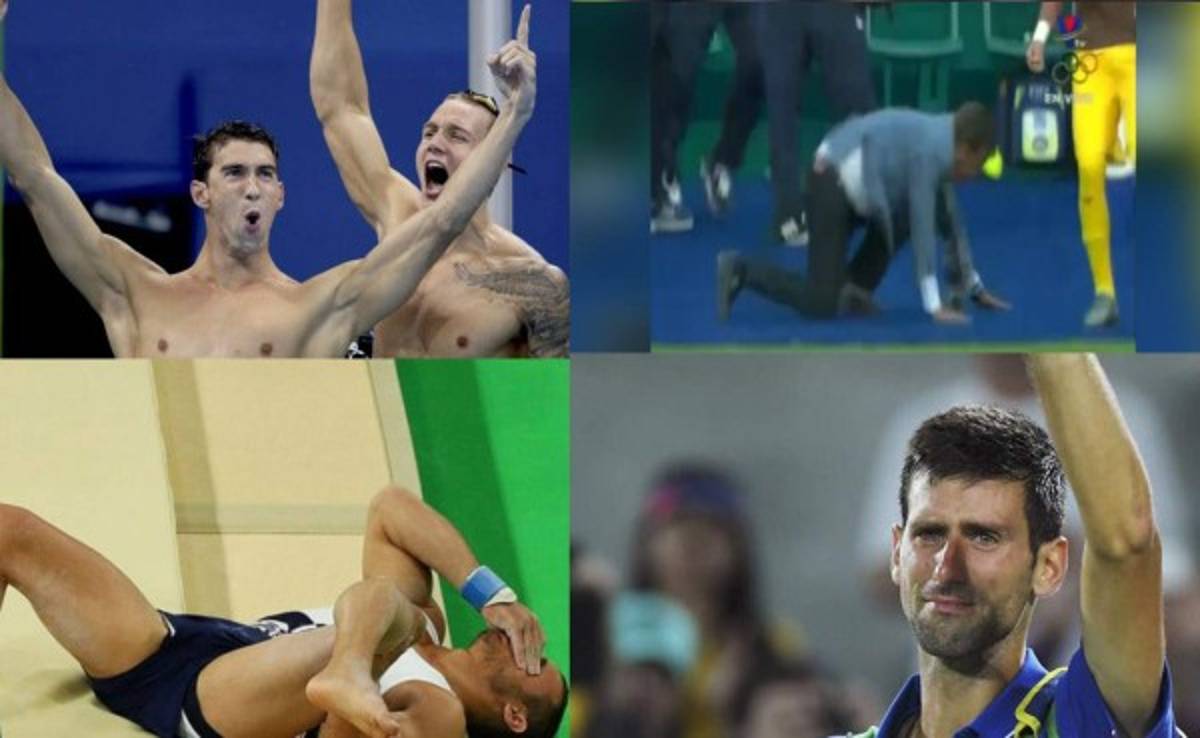 La caída de Jorge Luis Pinto entre los momentos más destacados de los Juegos Olímpicos