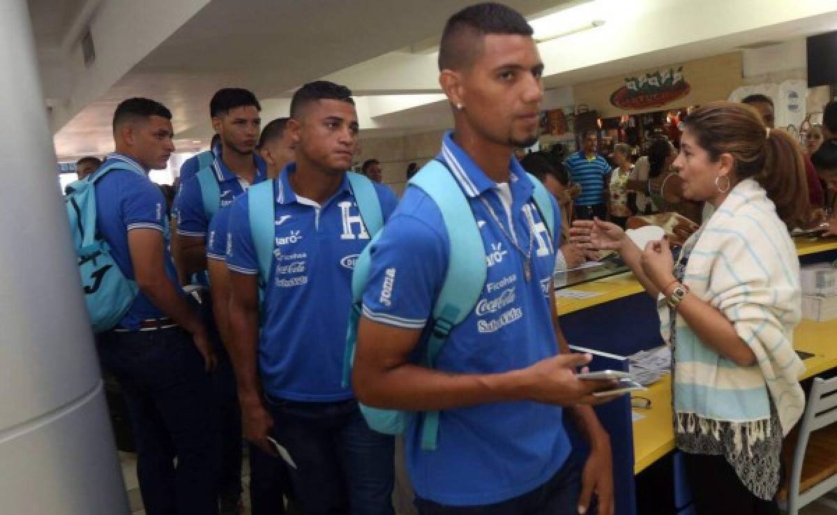 Sub-23 de Honduras viajó a gira de preparación por Asia