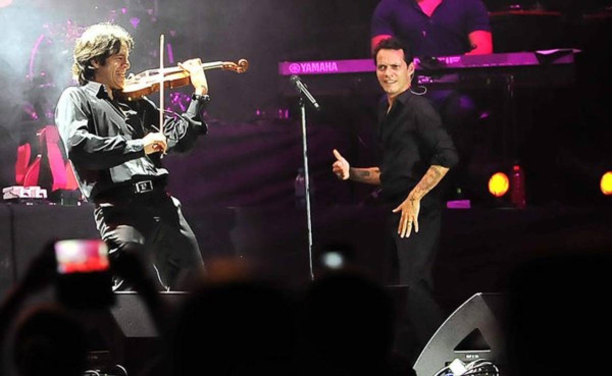 Jugadores hondureños en problemas por asistir a concierto de Marc Anthony
