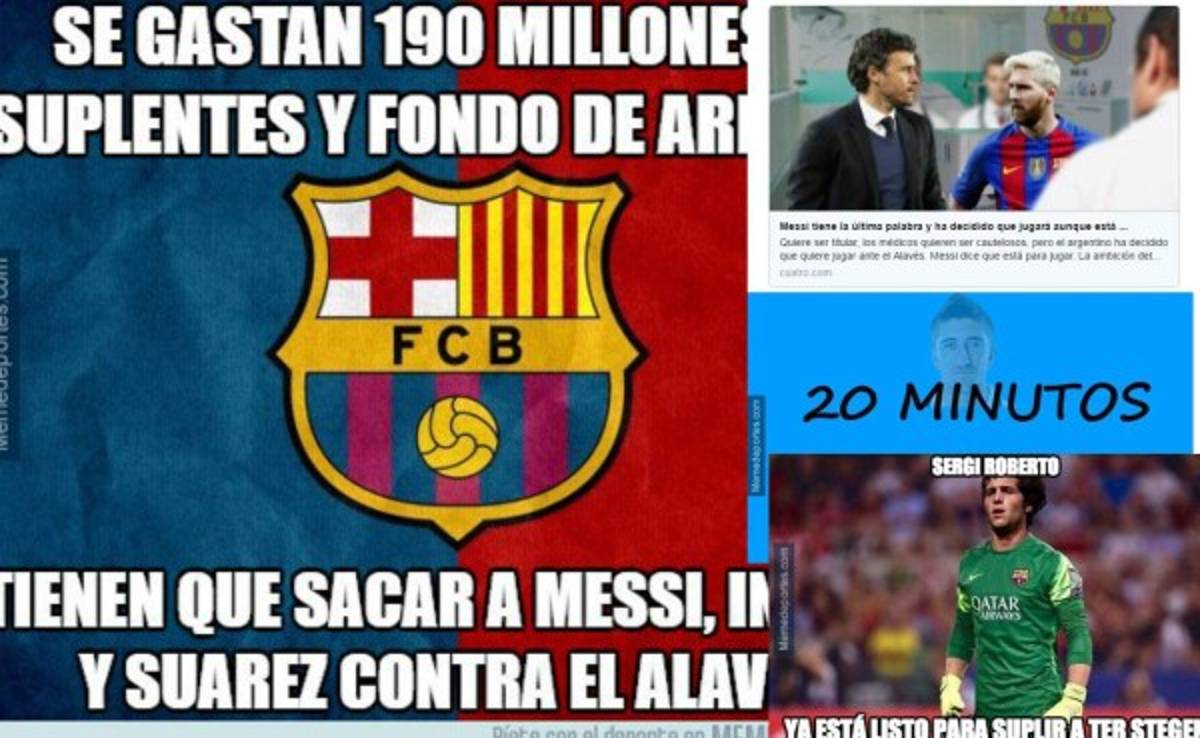Los mejores memes que dejó la derrota del Barcelona ante el Alavés en el Camp Nou