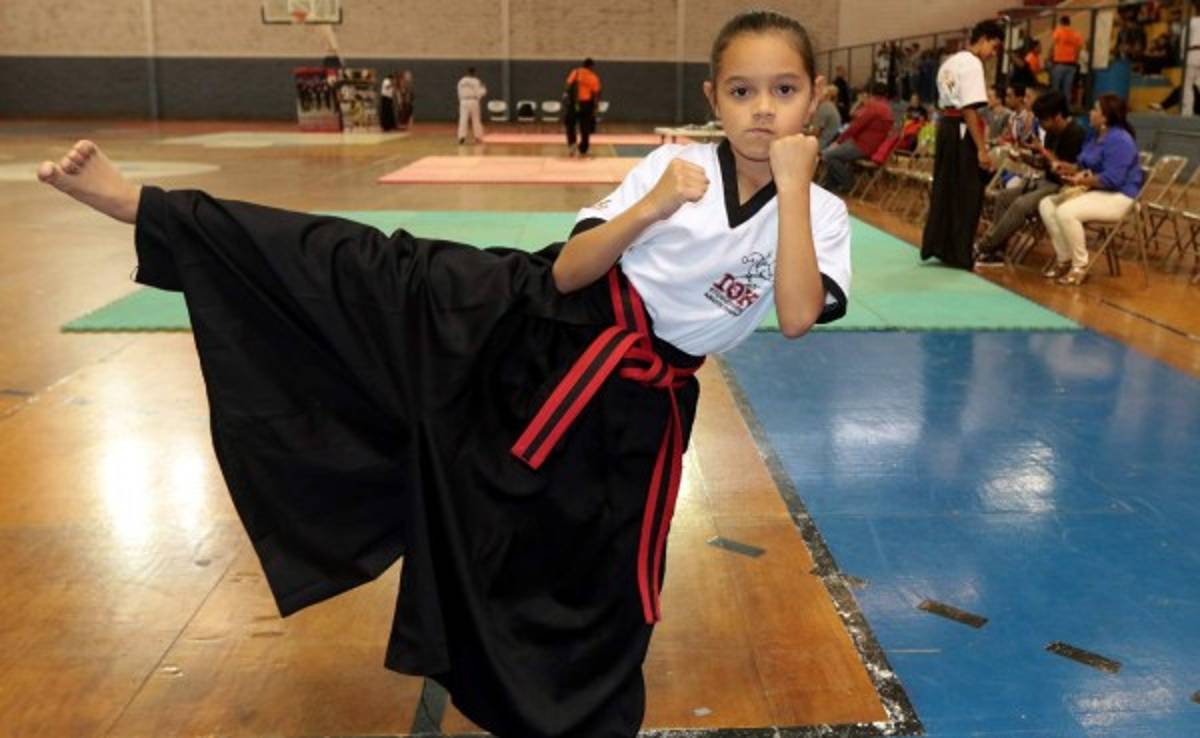 Marcela Silva, la niña de 11 años que es cinta negra