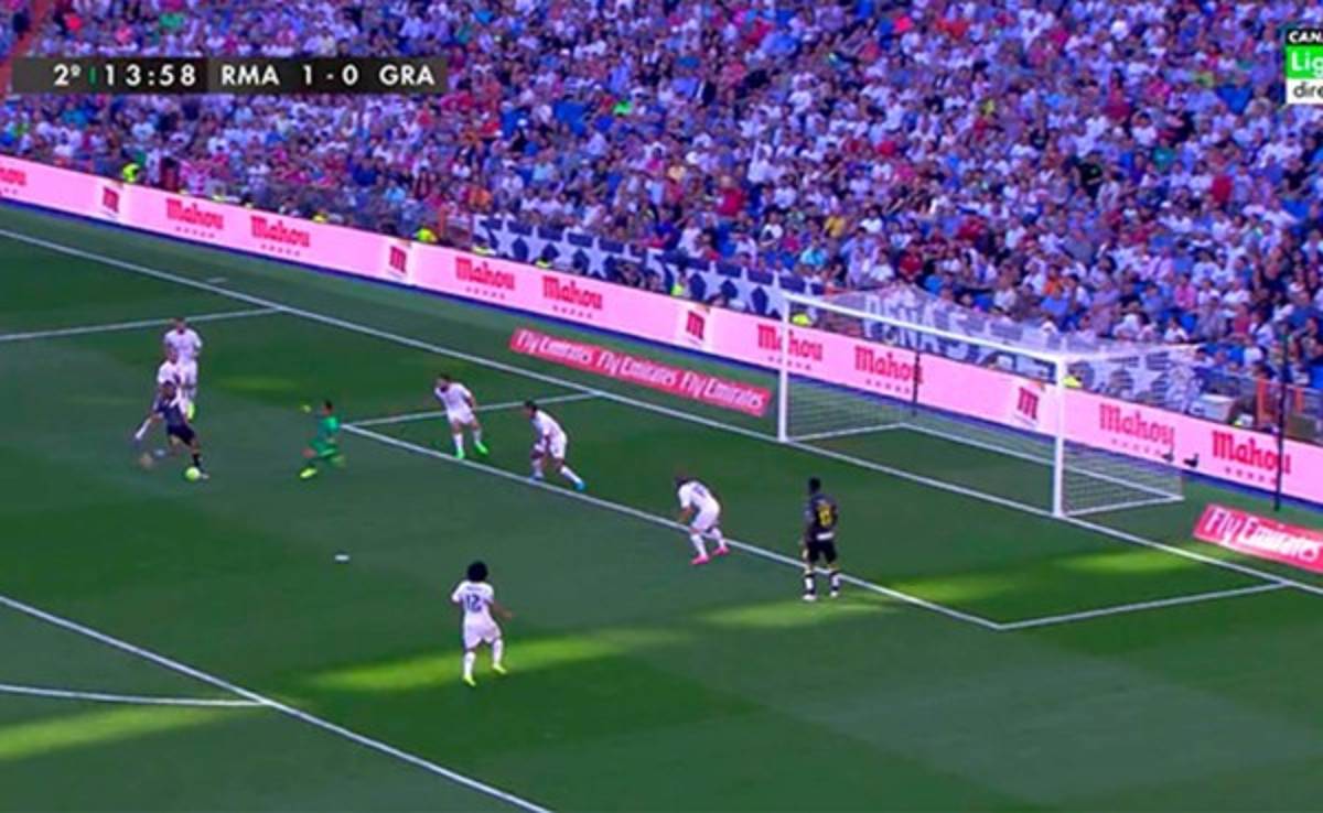 VIDEO: Keylor Navas realiza espectacular tapada y evita gol del Granada