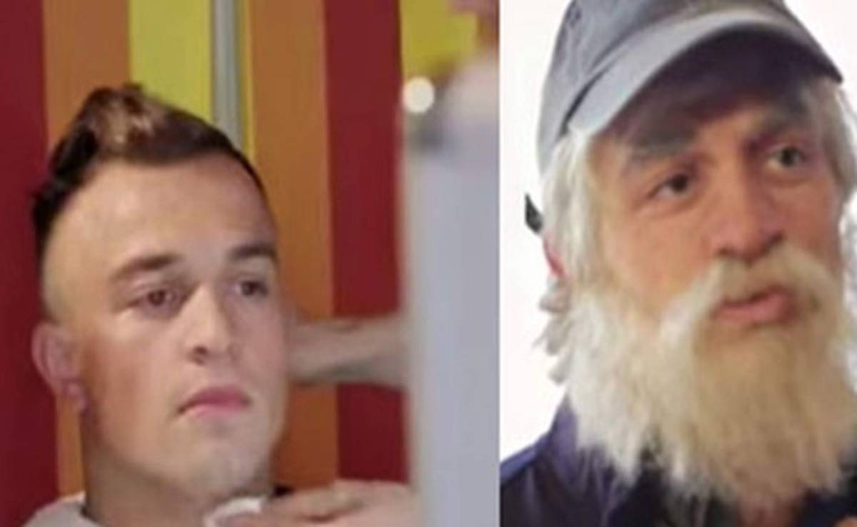 El suizo Xherdan Shaqiri se viste de anciano para sorprender a unos jóvenes
