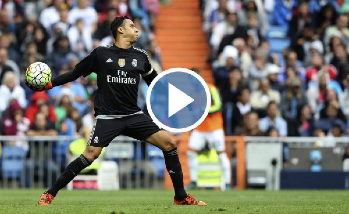 VIDEO: Con estas atajadas, Keylor Navas sigue haciendo historia con el Real Madrid