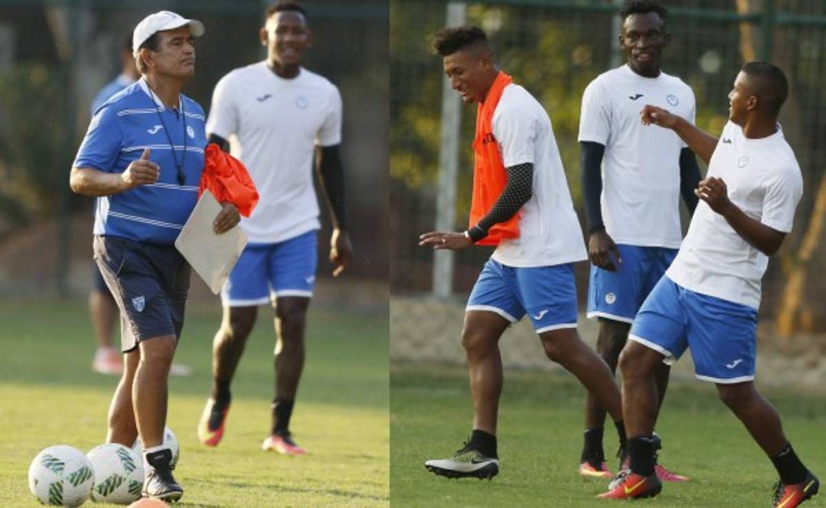 Jorge Luis Pinto no quiere jugadores relajados en Honduras y los exige al máximo