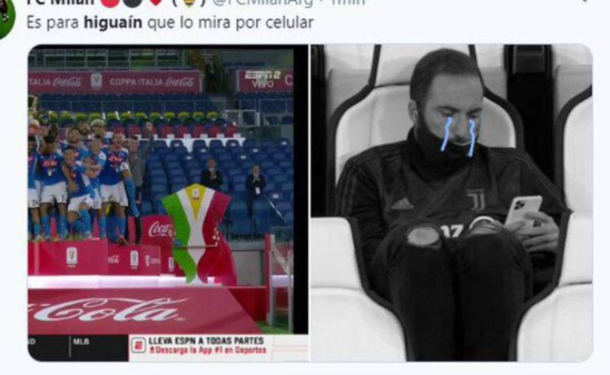 Los memes destrozan a Cristiano Ronaldo y a la Juventus tras perder la final de la Copa Italia