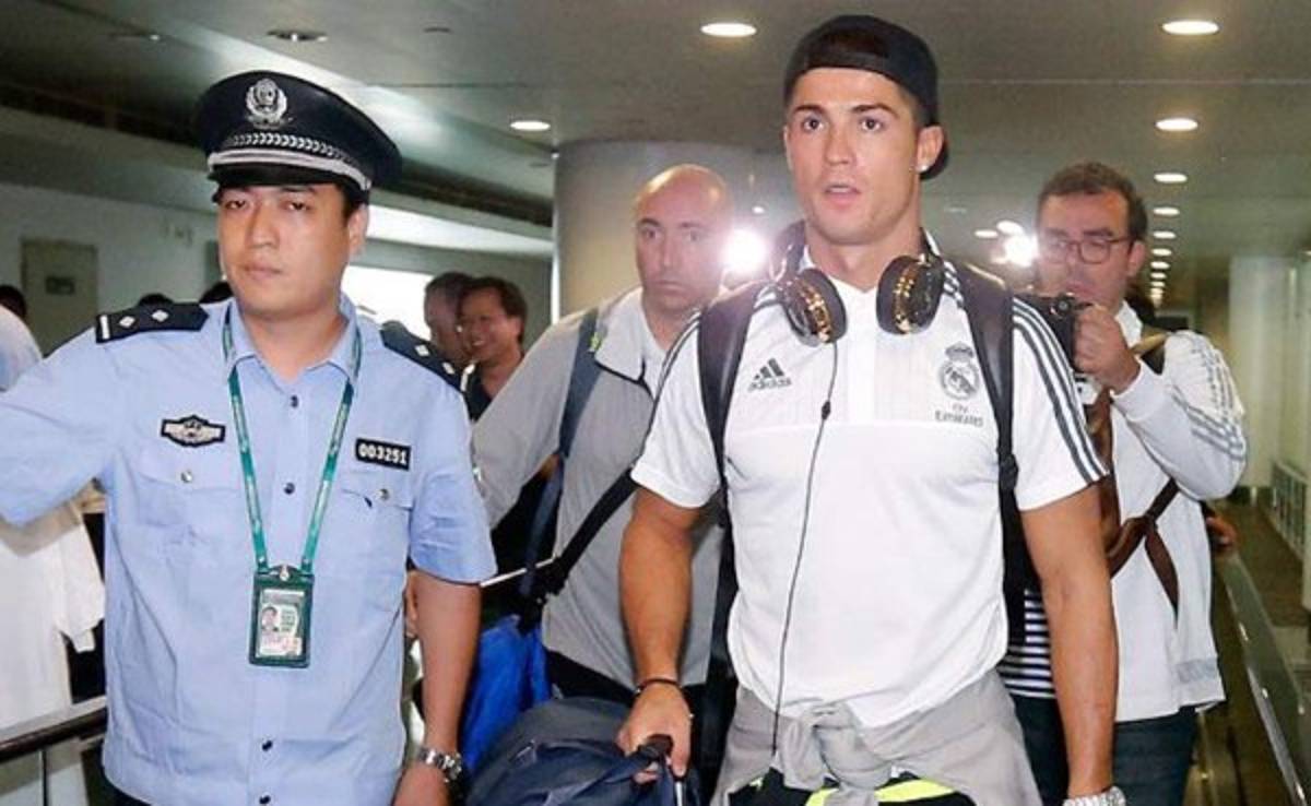 El Real Madrid llega a China, donde jugará con el Inter y el Milan