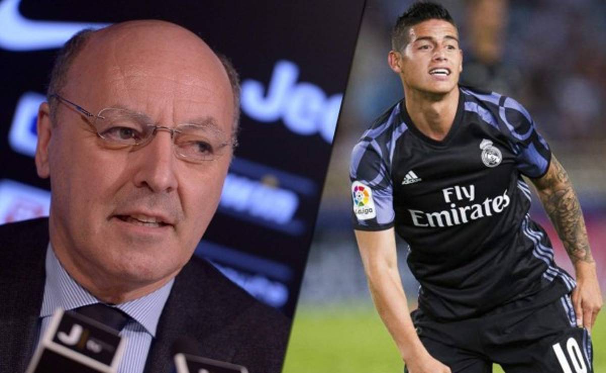 Giuseppe Marotta: 'Hay casi cero posibilidades de fichar a James'