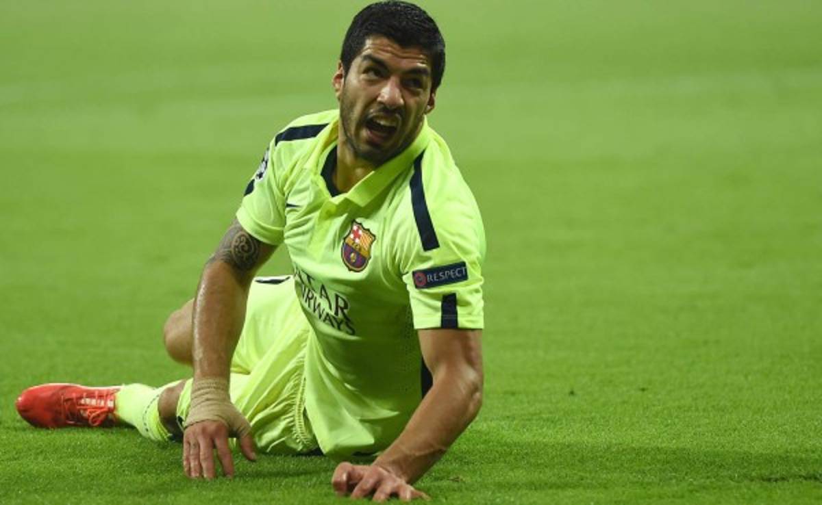 Suárez fue sustituido en el Bayern Munich-Barcelona por sobrecarga muscular