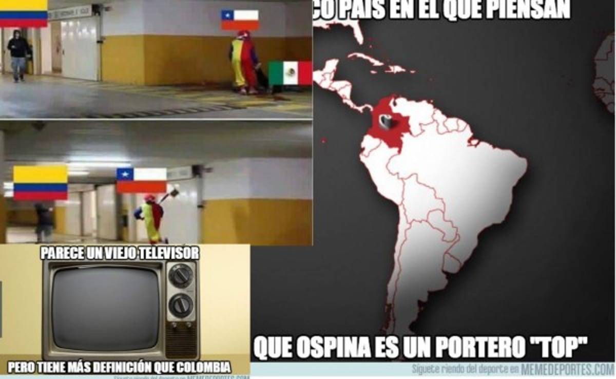 Los mejores memes del triunfo de Chile sobre Colombia en la Copa América